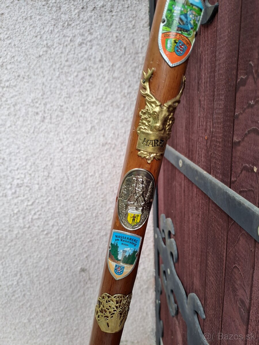 vychádzková drevená palica - 4