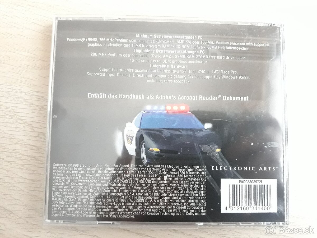 Need for Speed 3 - Hot pursuit / PC viz foto - 4