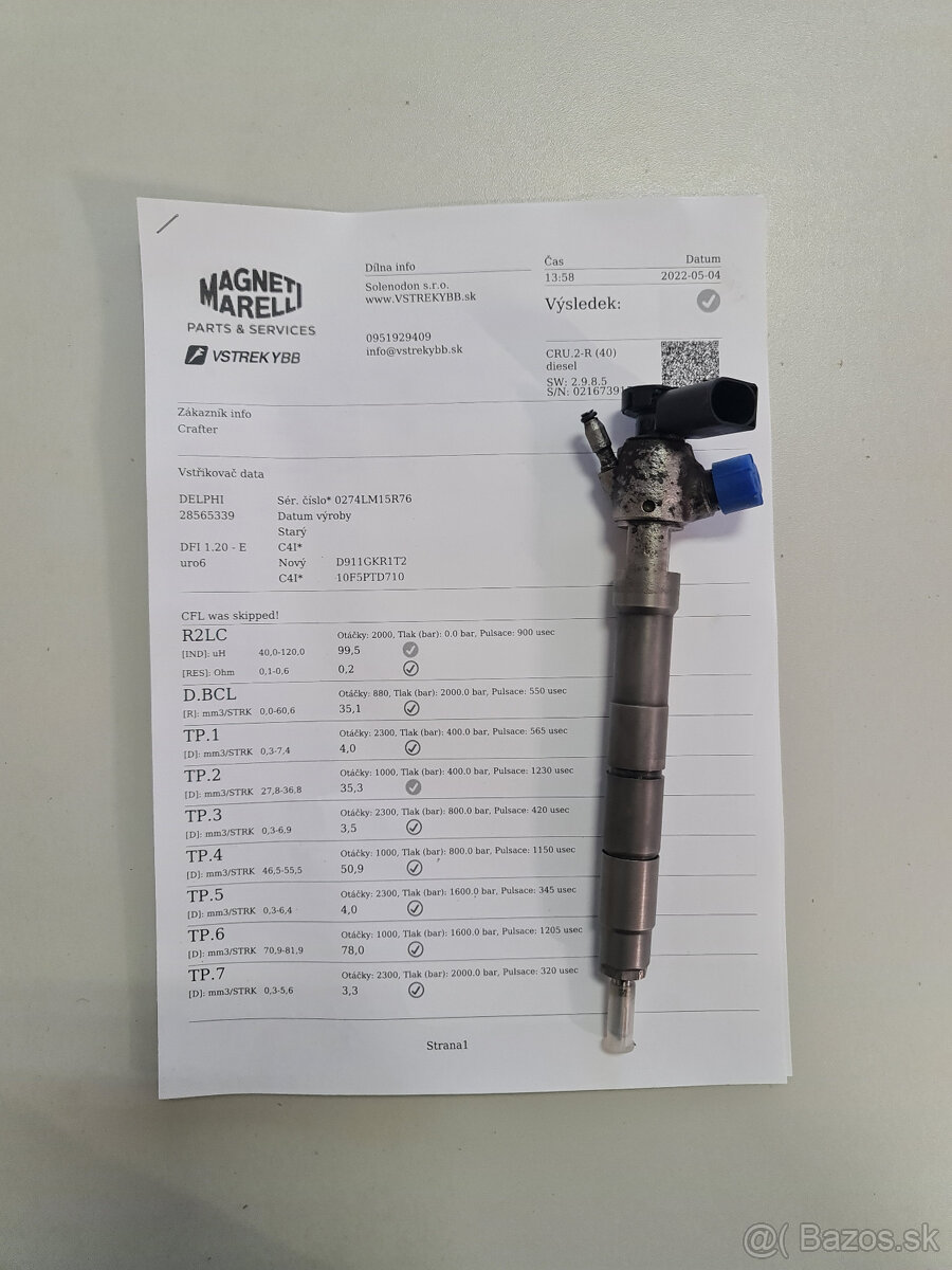 Predám vstrekovač Delphi - 4