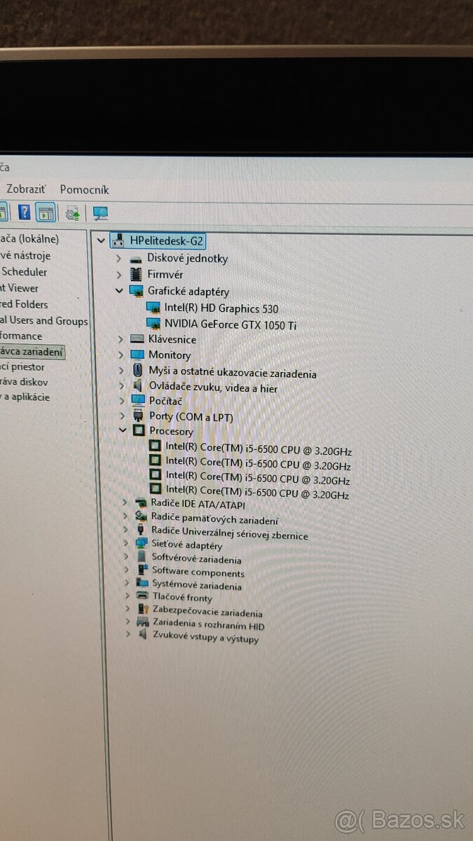 HP Elite Desk G2 - herný NV GTX 1050ti - 4