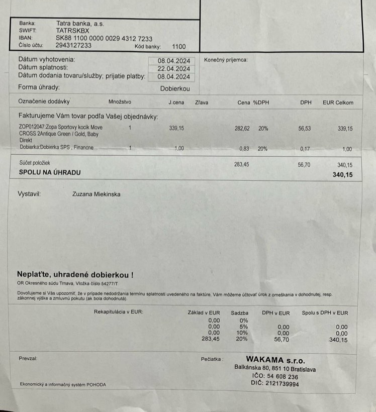 Športový kočík Zopa - 4