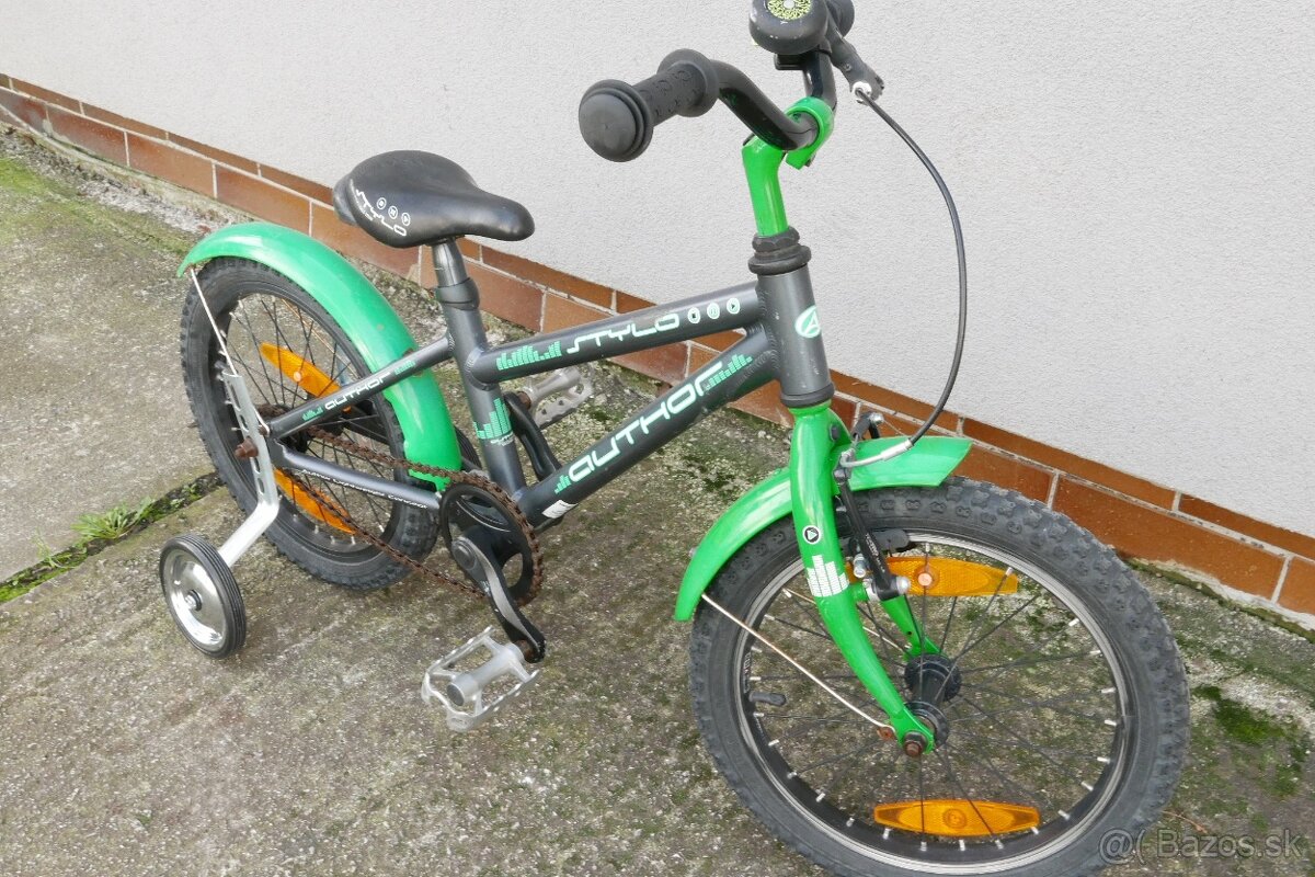 Predám detský duralový bicykel Author Stylo 16 - 4