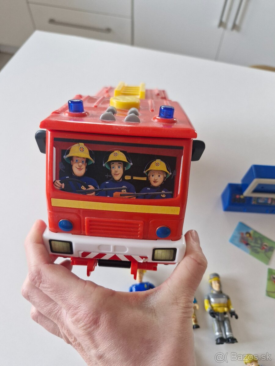 Auto Požiarnik Sam + figúrky - 4