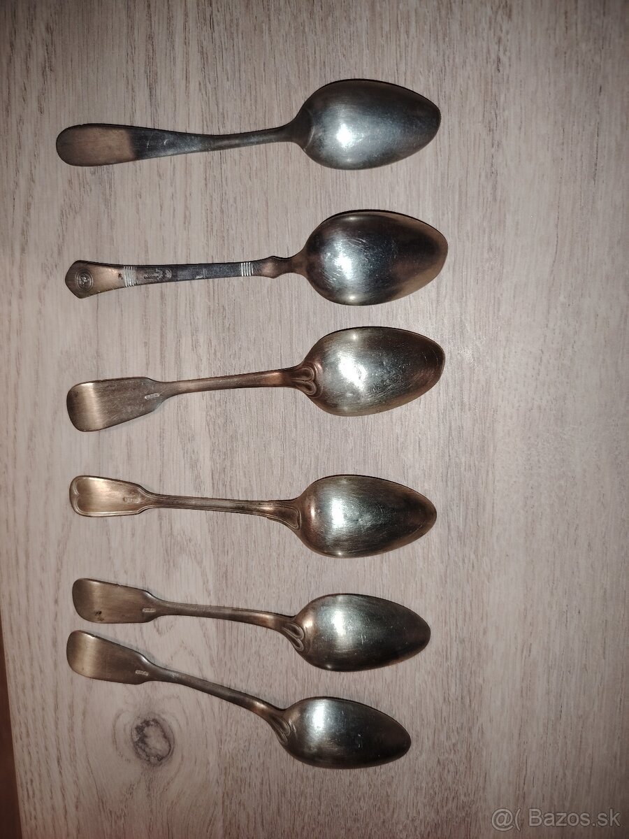 Staré lyžičky Wenzel Bachmann & Co - 4