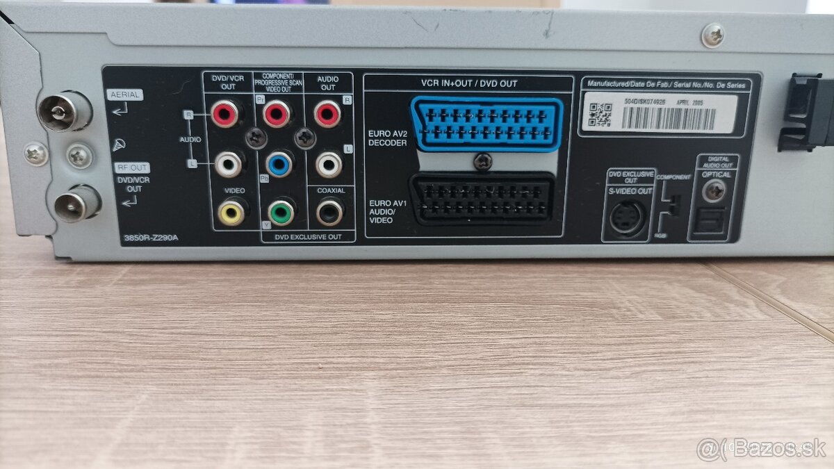 Predám DVD, VHS recorder LG - 4