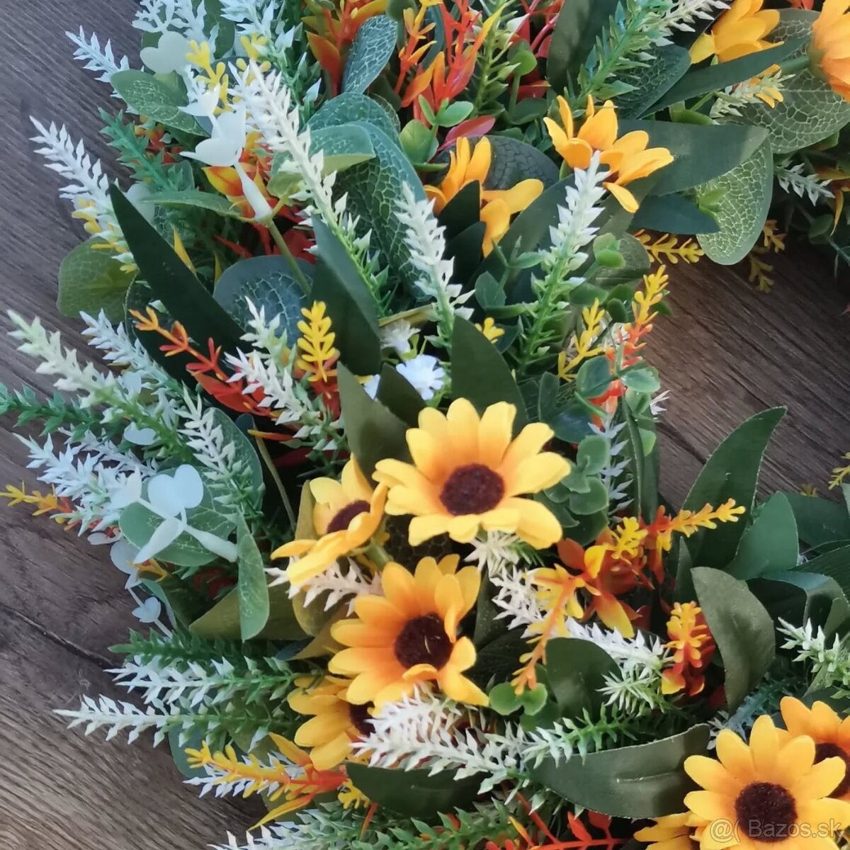 Jesenný veniec na dvere - 4