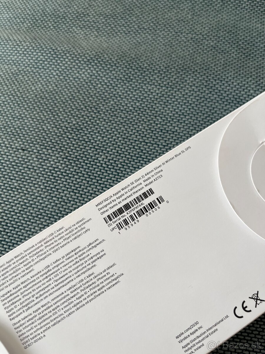 Apple Watch SE (Gen 2) 44 mm Silver GPS - 4