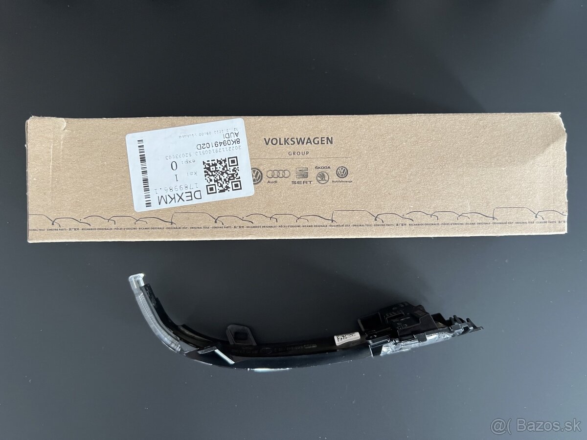 Smerovka spatneho zrkadla Audi A3 sportback, facelift, LED - 4