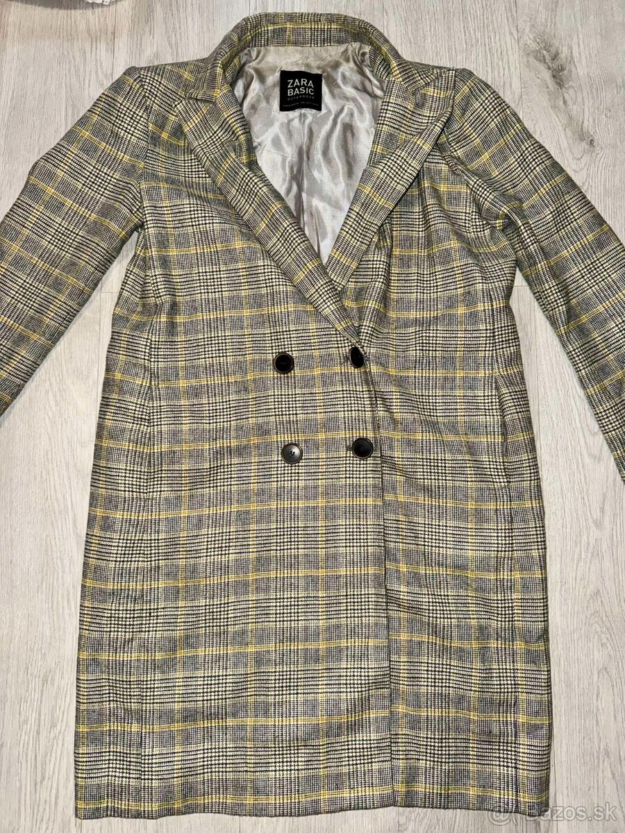 zara basic stylovy oversized kabat - 4