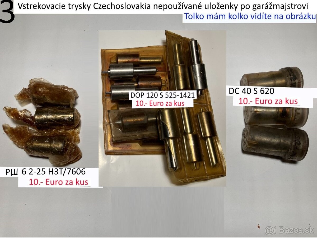 Trysky TATRA LIAZ ZETOR PAL Czechoslovakia - 4