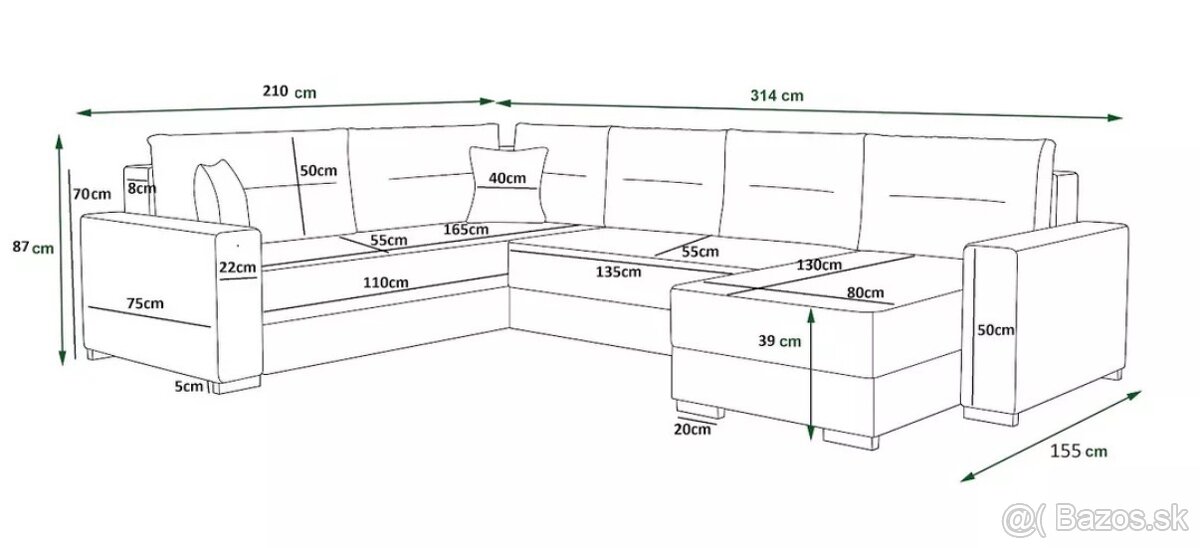 Sedacia súprava U - 4