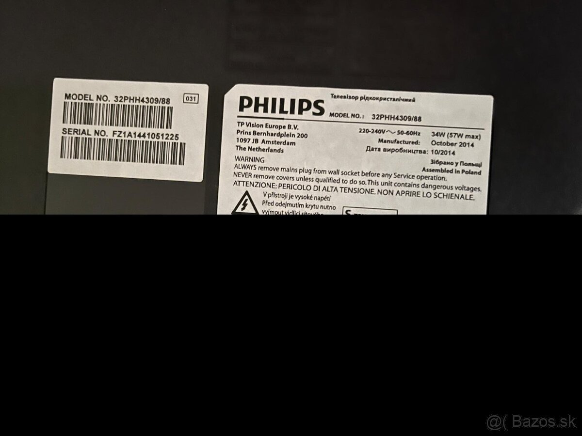 TV Philips 32PHH4309/88 - 4