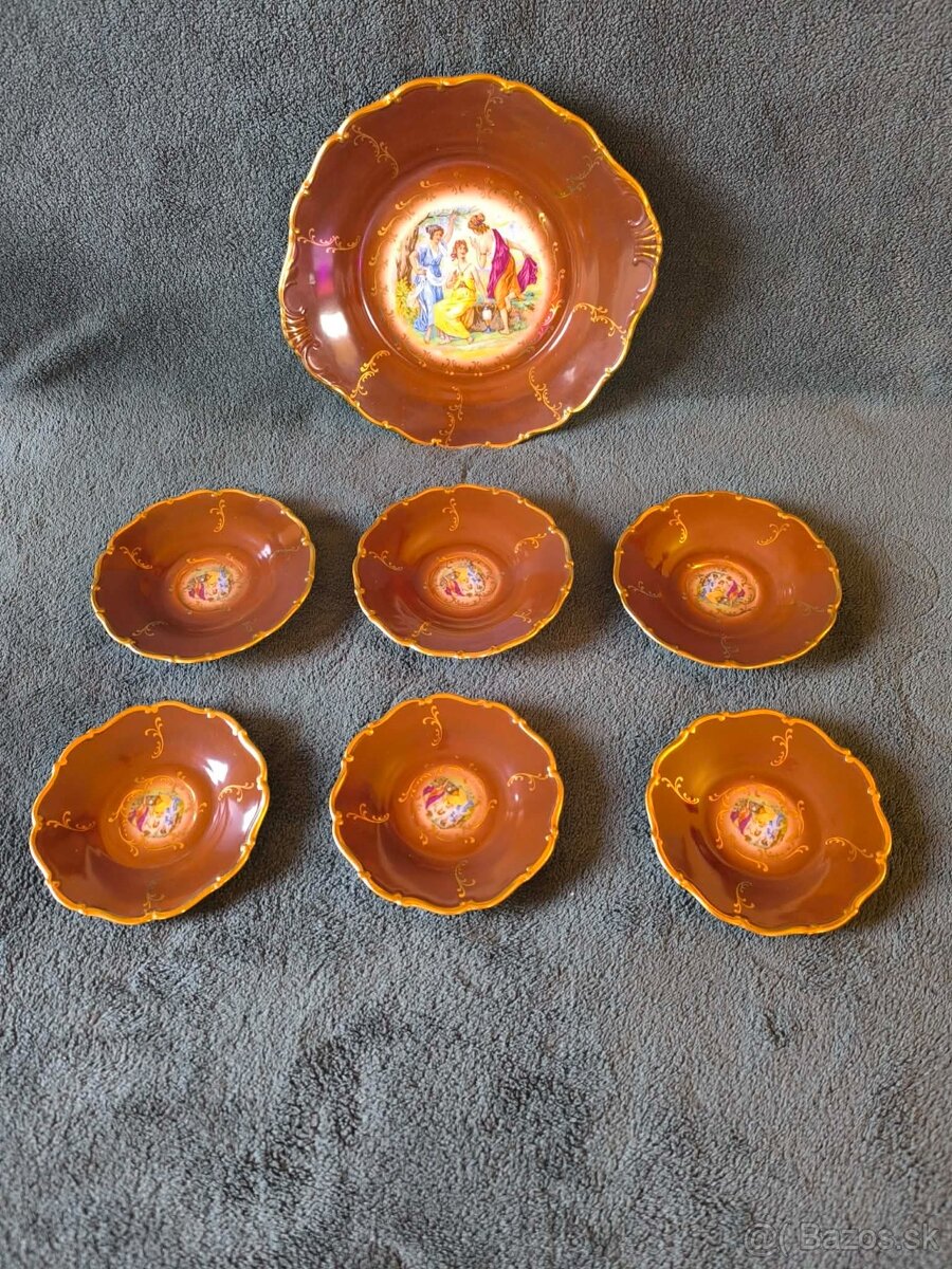 tri grácie, čajové + kávové - 4