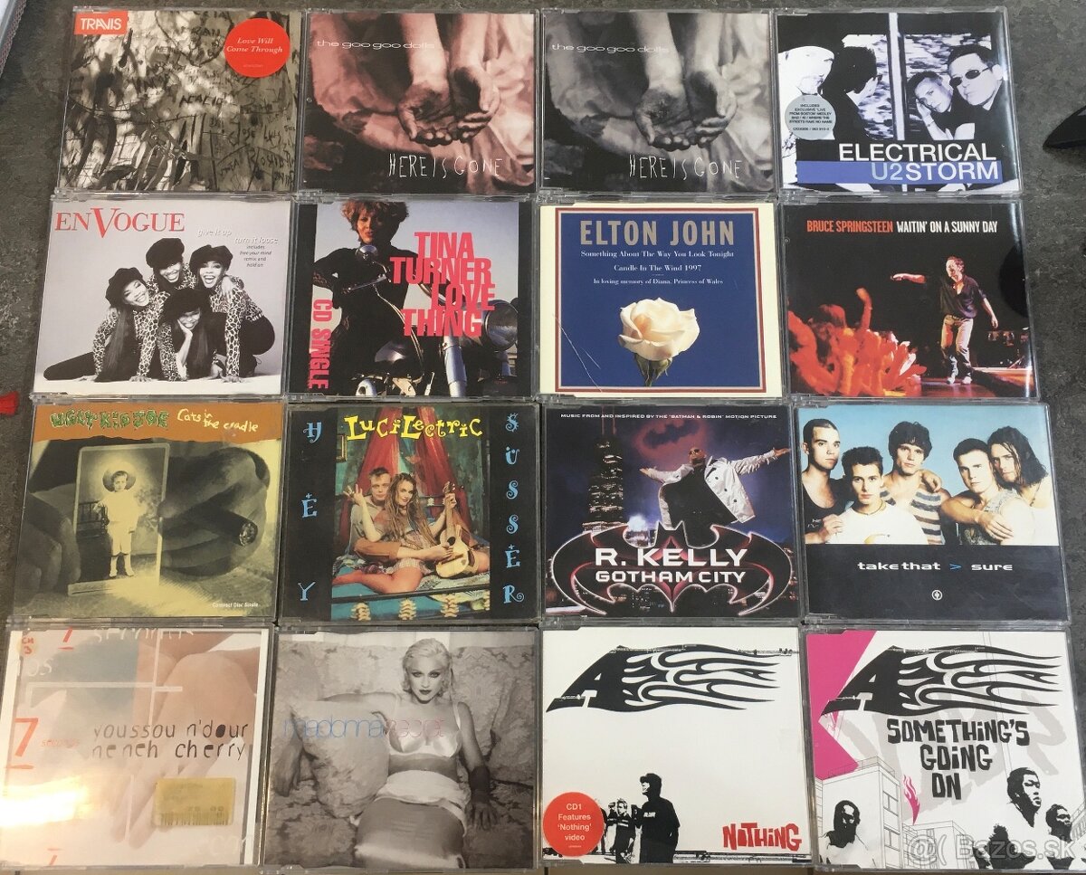 CD albumy + single - 4