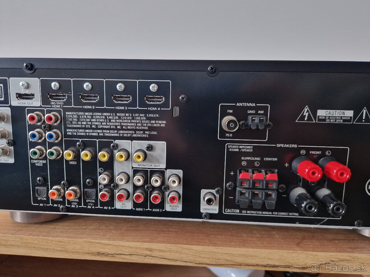 Yamaha rx-v371 5.1 receiver 5x100w - 4
