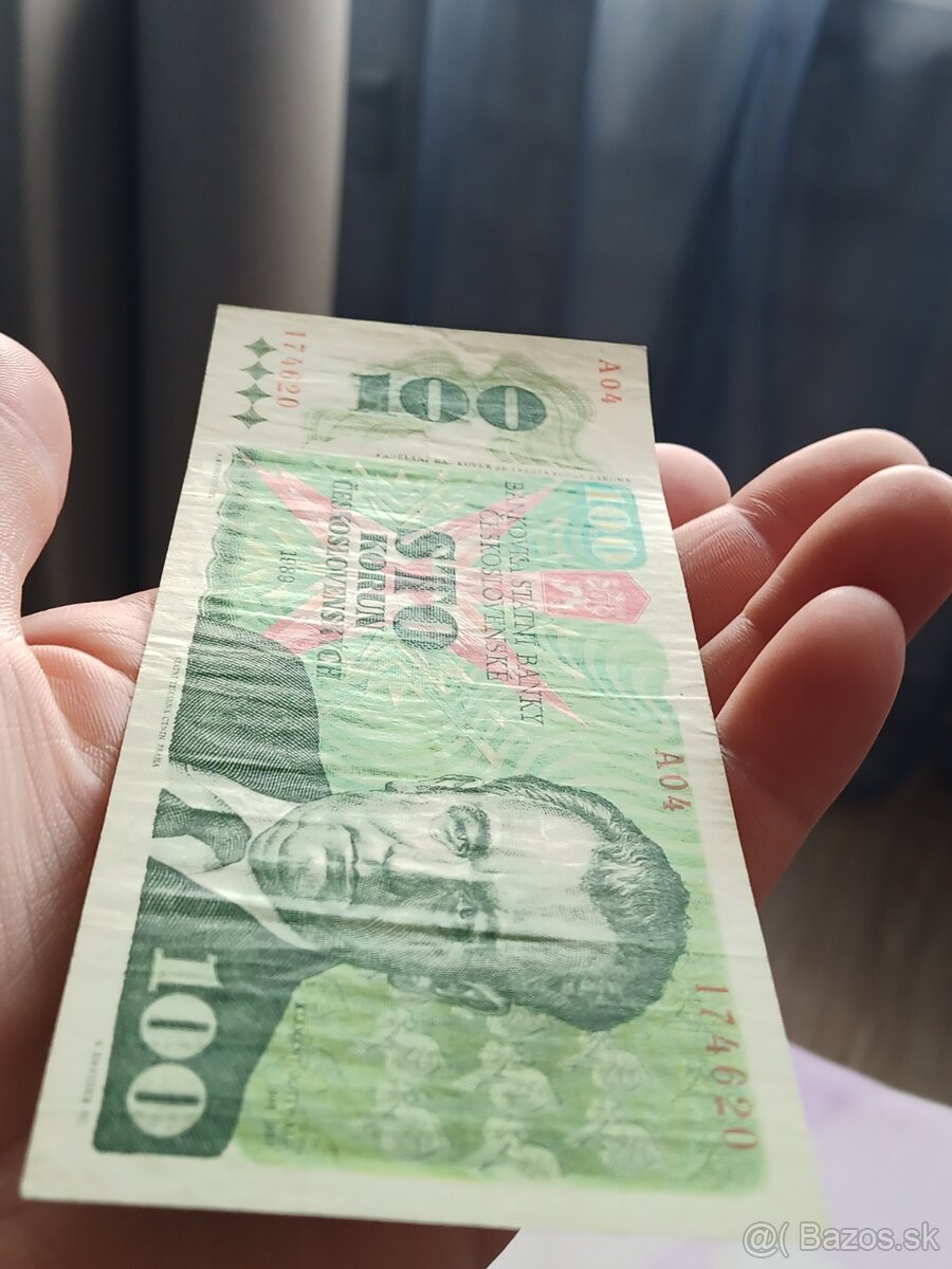 Gotwald 100 koruna 1989 - 4