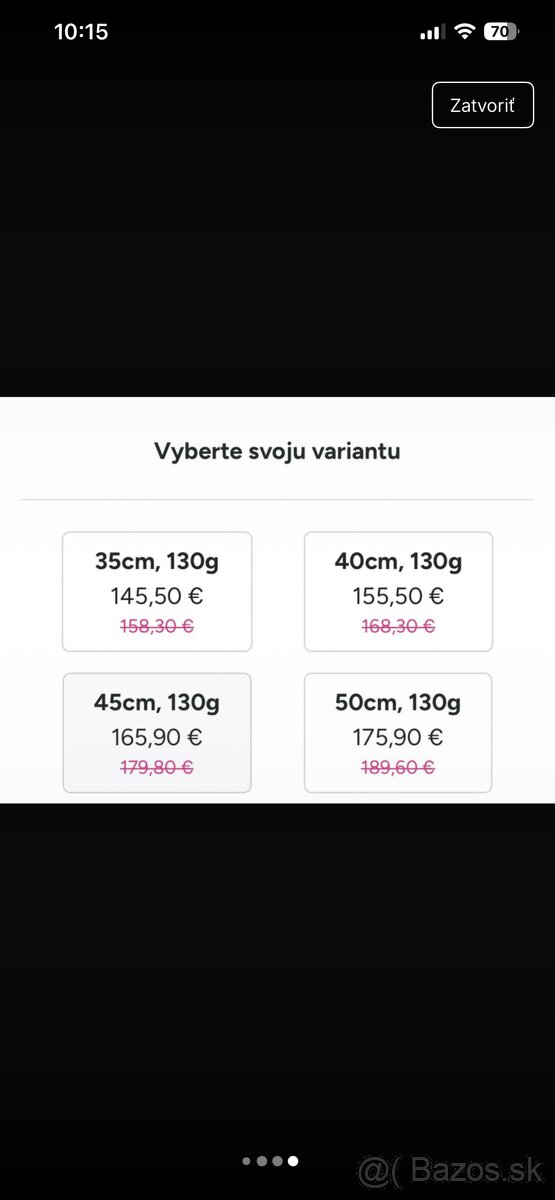 Clip-in Vlasy Premium, zo 100% ľudských vlasov REMY - 4