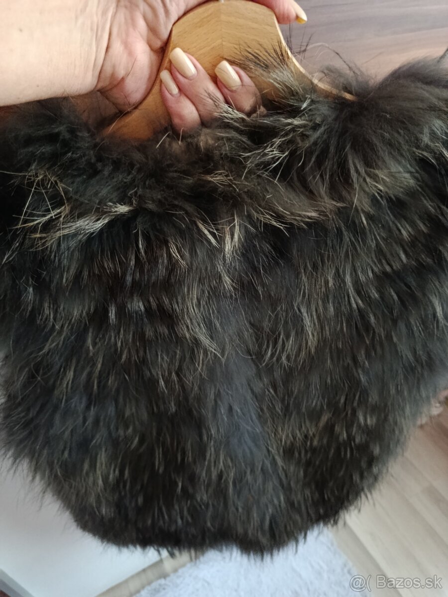 Vesta - pravá kožušina mýval - 4