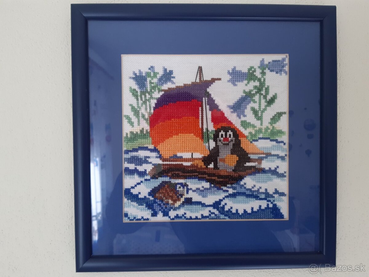 Krtko dekoracia 3ks na stenu do detskej izby - 4