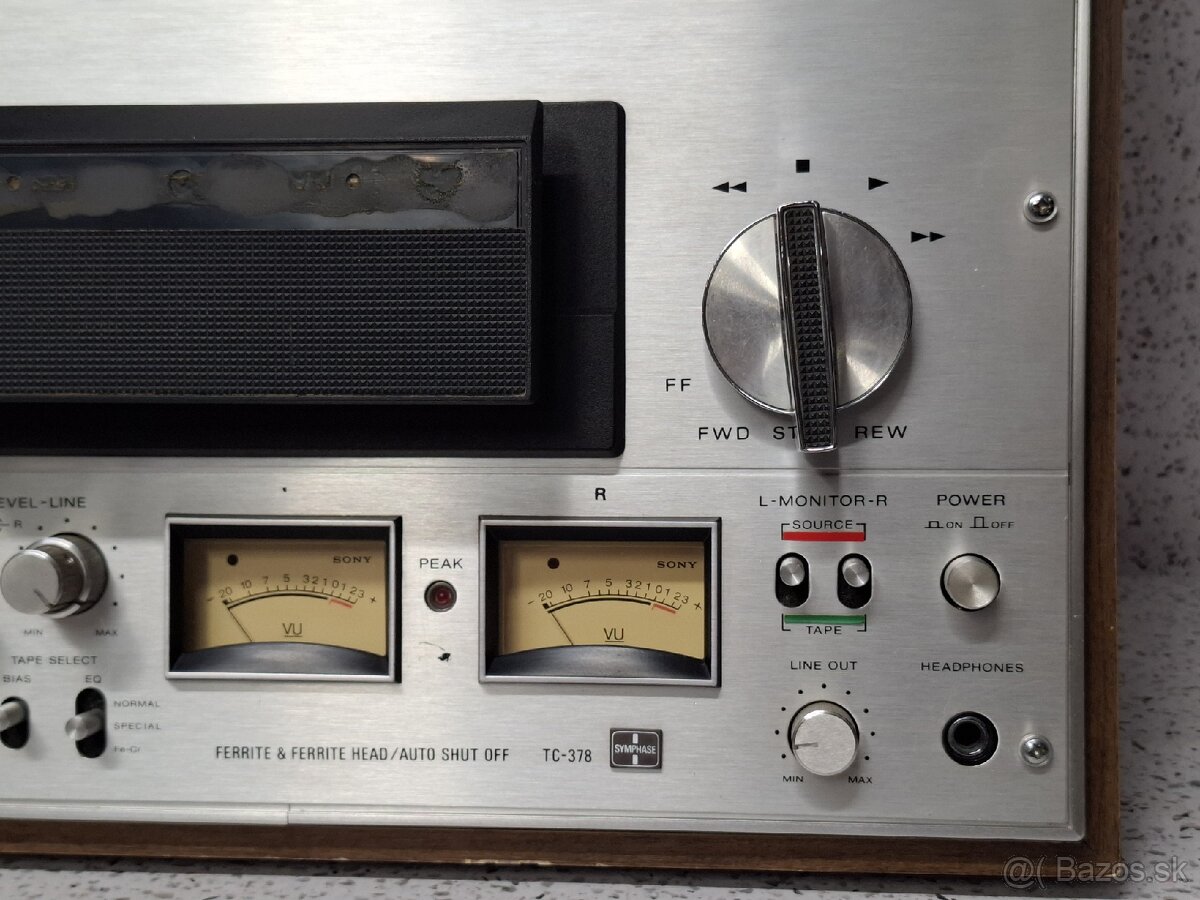 REEL TO REEL 》TAPECORDER 》 SONY TC-378 - 4