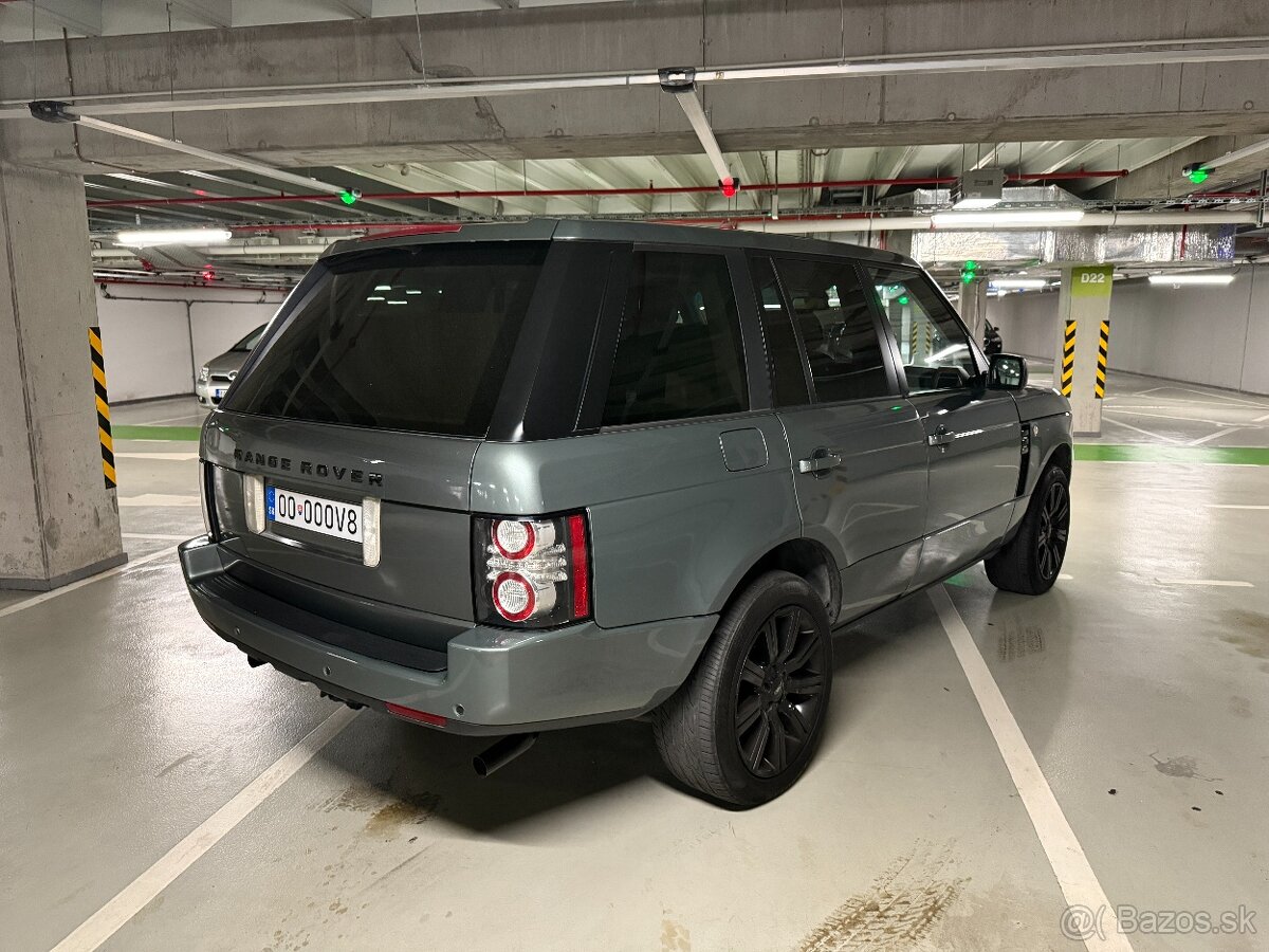 Range Rover 4.4 V8 benzín LPG, nová STK do 9/2027