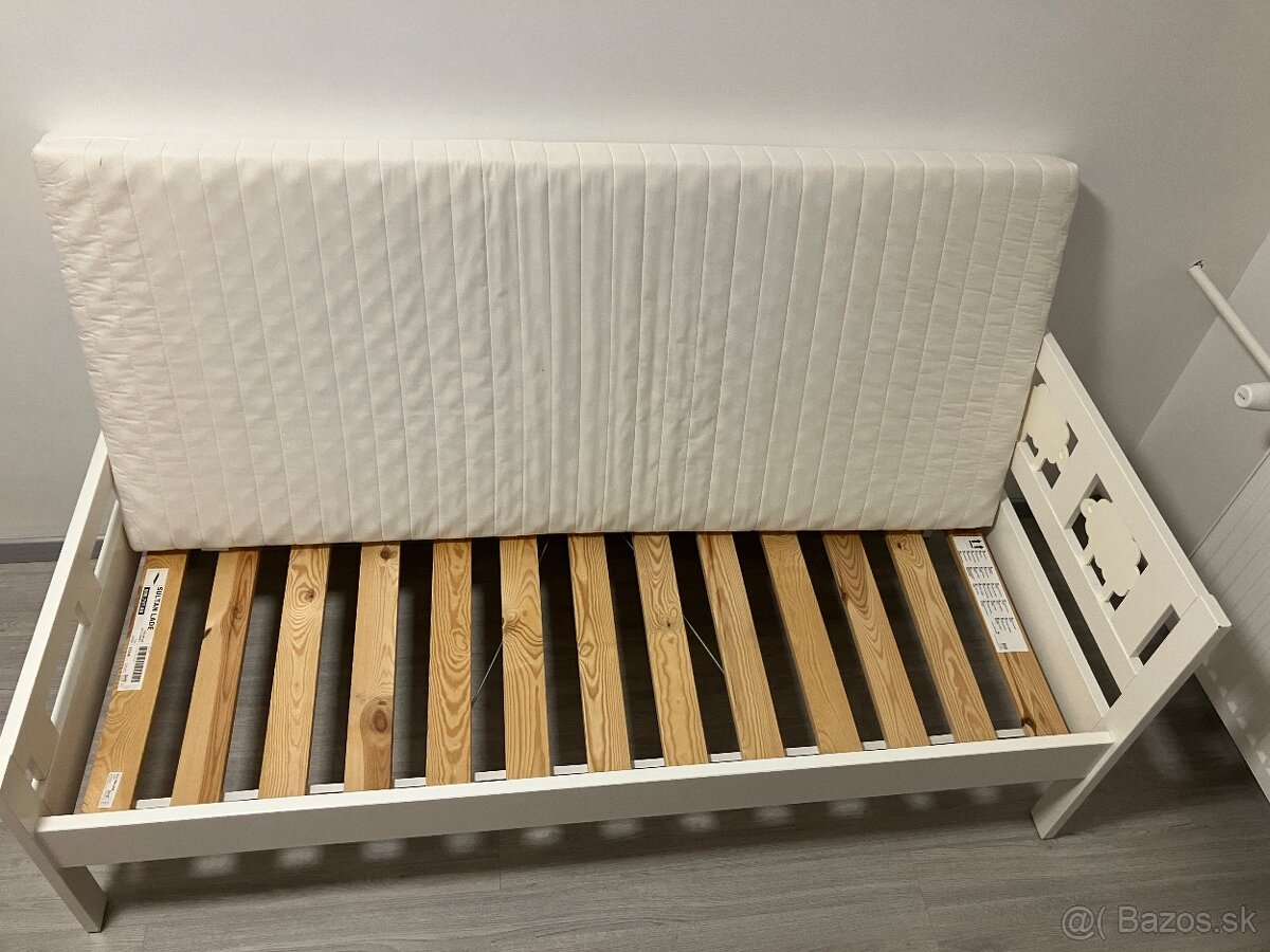 Predam bielu detskú posteľ IKEA - 4