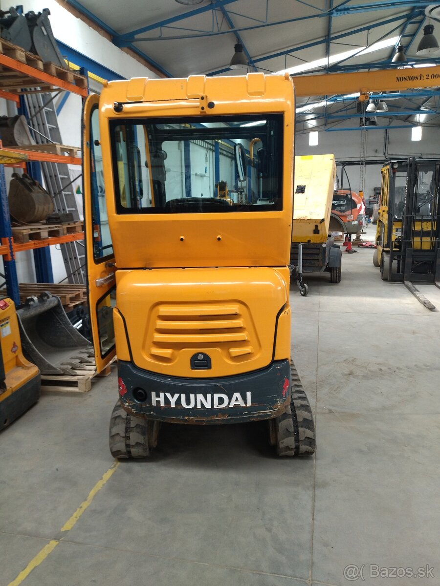 Bager 1,9 t, Hyundai R18-9Ak - predvádzací - 4