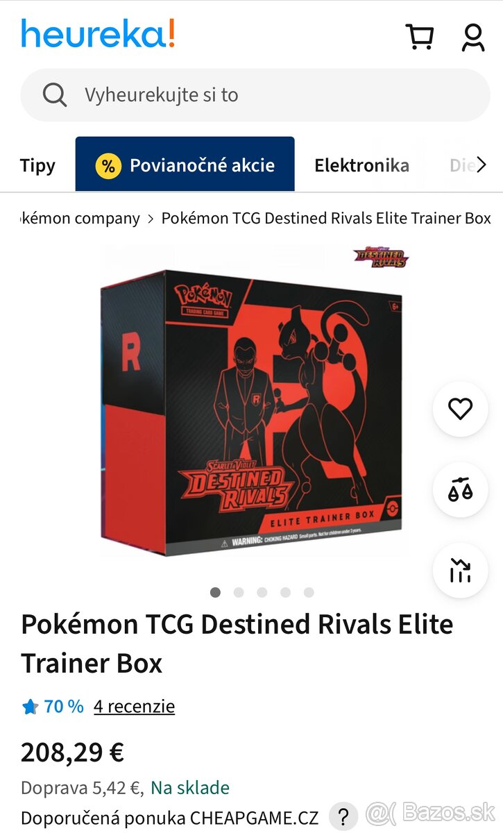 Pokémon: Destined Rivals Elite Trainer Box - 4