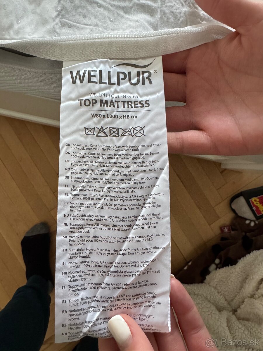 Vrchný matrac Wellpur Gulen - 4