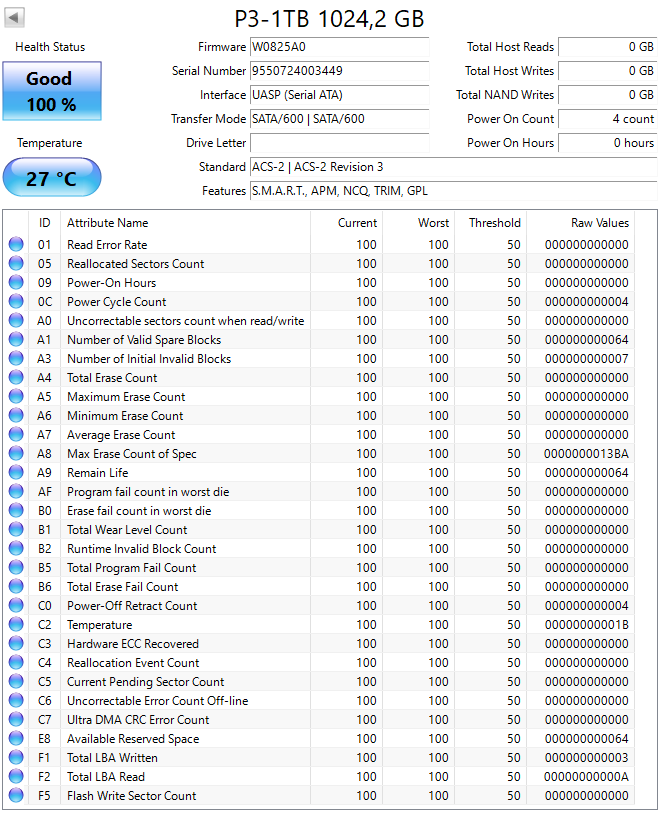 2,5" SATA SSD SanDisk / KingSpec 1TB - 4