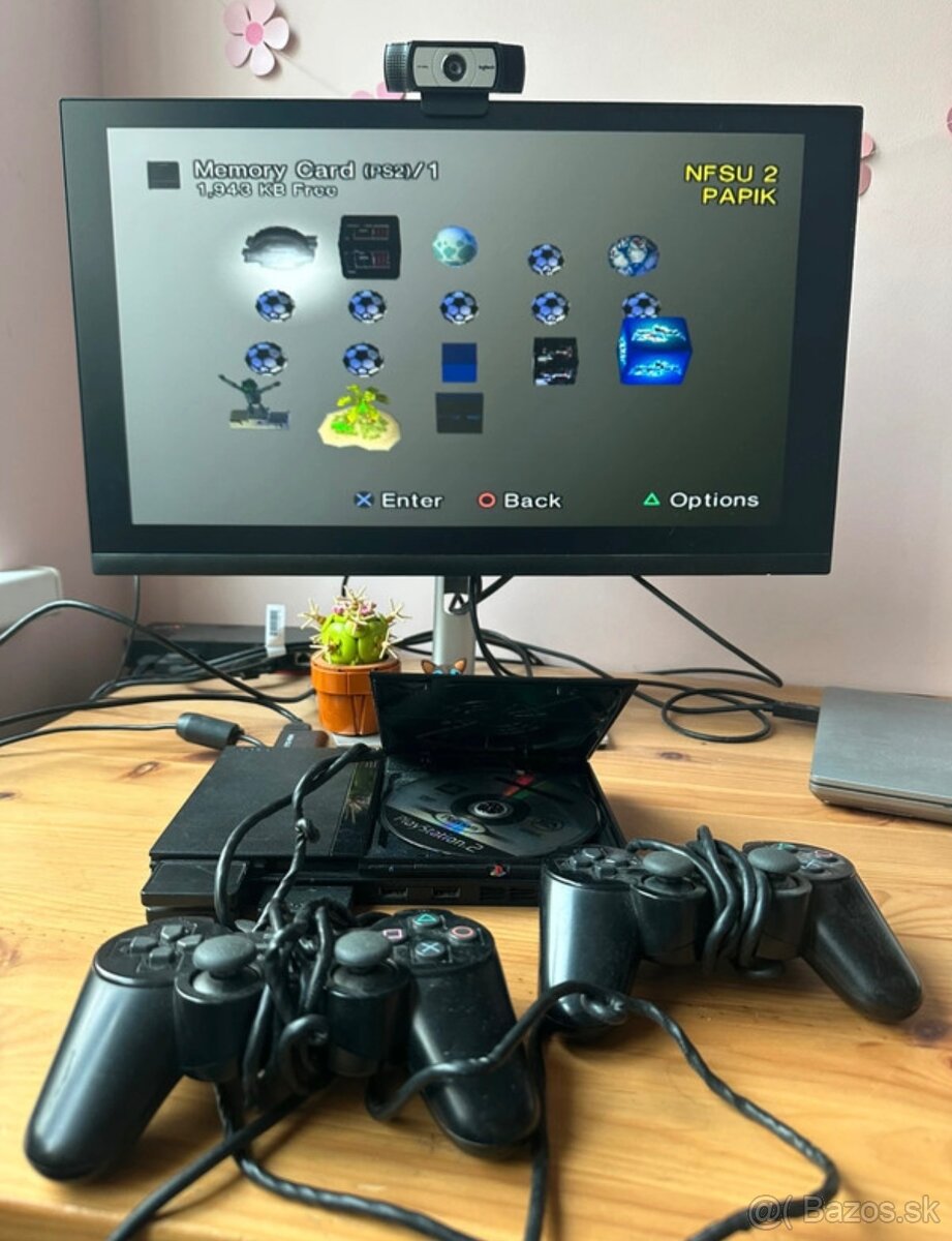 Playstation 2 + pamäťová karta + hry - 4