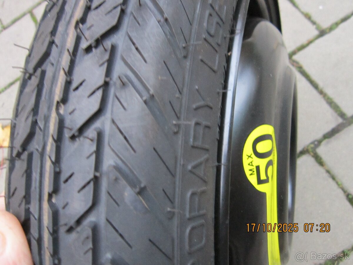 dojazdové koleso 115/70 R15 4x114,3 - 4