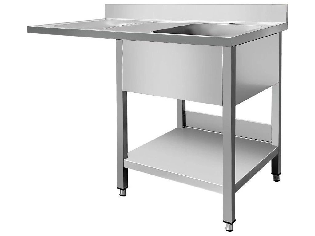 Nerezový jednodřez s odkapávací plochou - 4