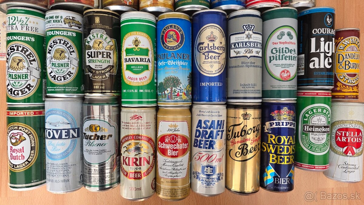 1. Lacno predám. Plechovky z celého sveta pre zberateľov - 4