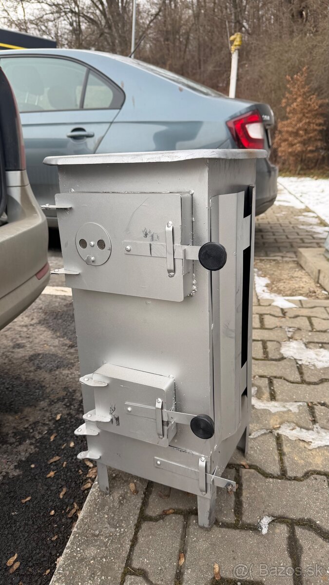 Piecka na drevo + šamud - 4