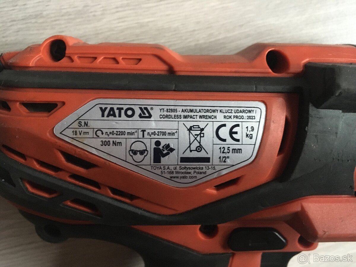 Rázový uťahoák Yato YT-82804 - 4