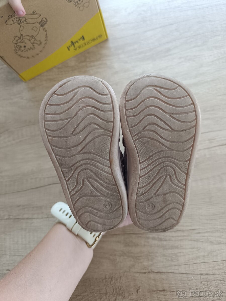 Barefoot dievčenské celoročne topánky - 4