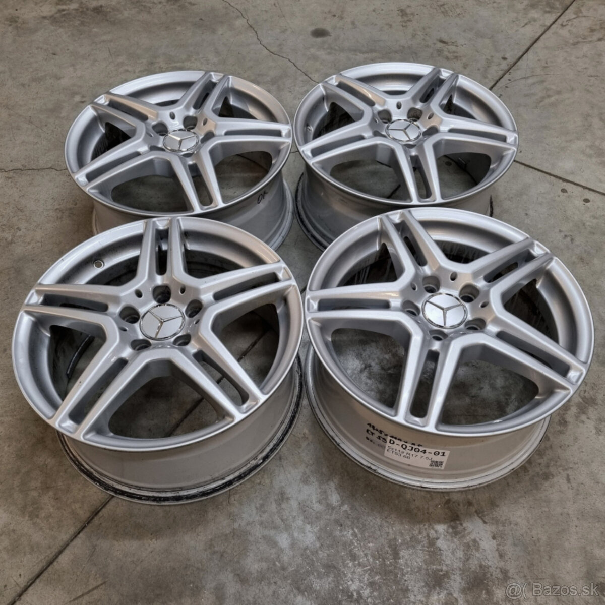 Hliníkové disky 5x112 R17 7,5J ET53 - 4