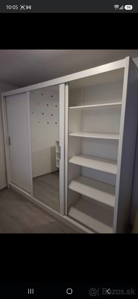 Na predaj Stolík,spaľnova skrina - 4