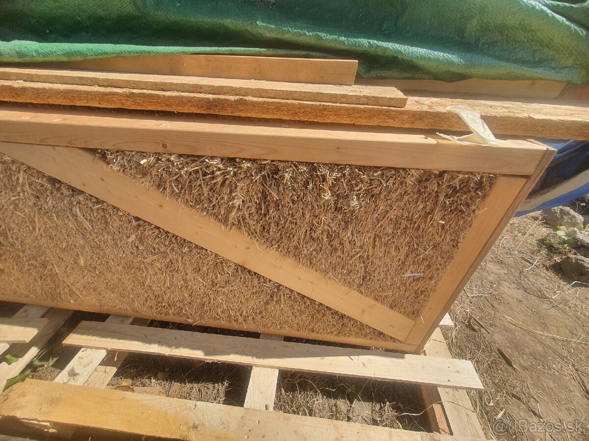 Drevo slamenny panel Senec - 4