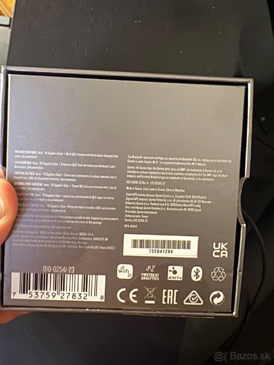 Garmin fenix 7x sapphire solar - 4