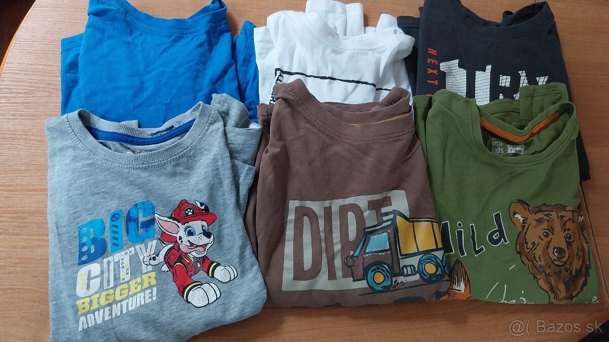 Chlapčenské oblečenie mix 128cm - 4