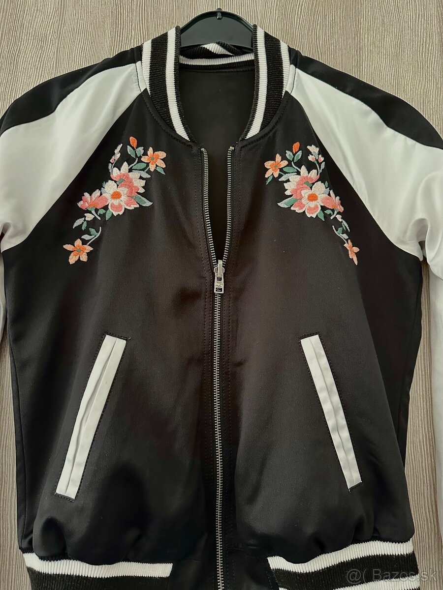 Damska obojstranna bombera Hollister - 4