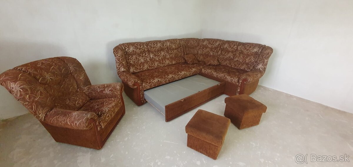 Rohova sedacia súprava, ZNÍŽENA CENA do 6 januara - 4