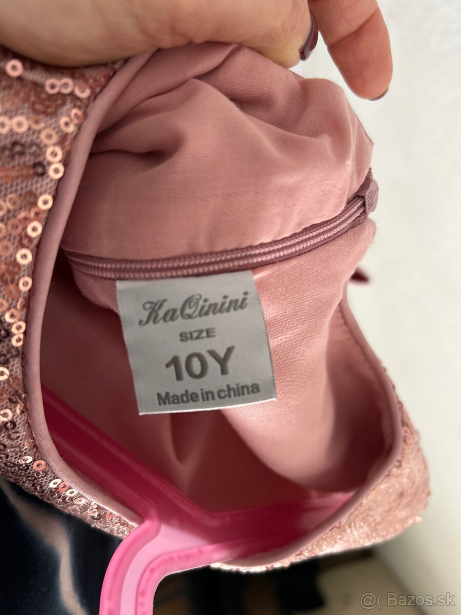 Dievcenske sviatocne saty vel.10 rokov - 4