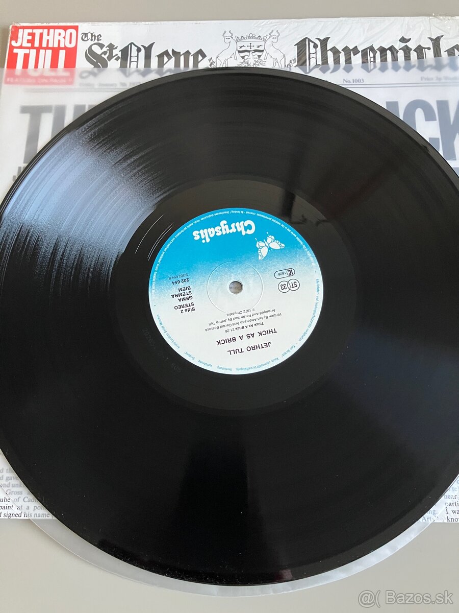 LP Jethro Tull - Thick As A Brick - 4