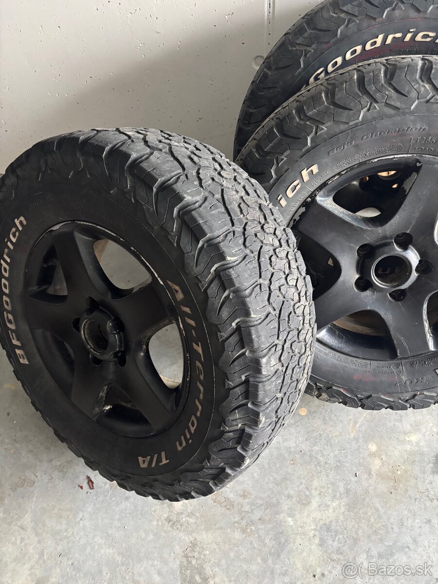 Predám bfgoodrich allterain + disky na touareg - 4