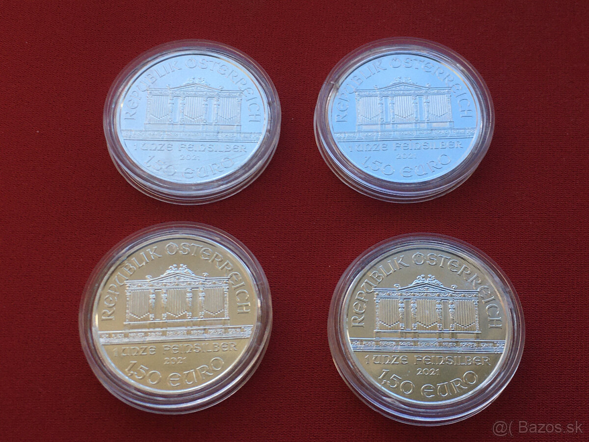 1 oz investičné striebro Wiener Philharmoniker - 4