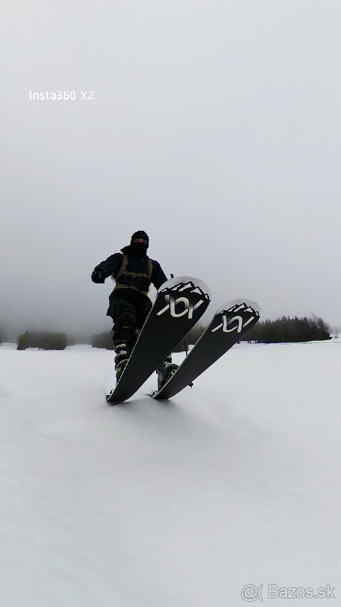 Freeride skialp lyze Volkl kuro 2012 - 4