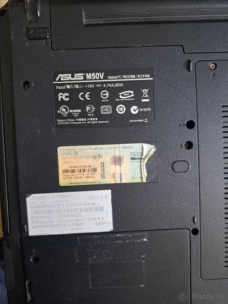 ASUS M50V - 4